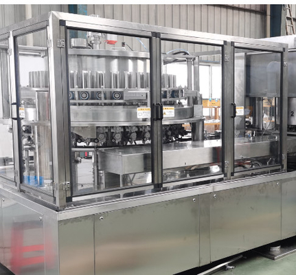 Full Automatic High Speed Can Filling Machine for beverages, 300-400 CPM, with high operation efficiency